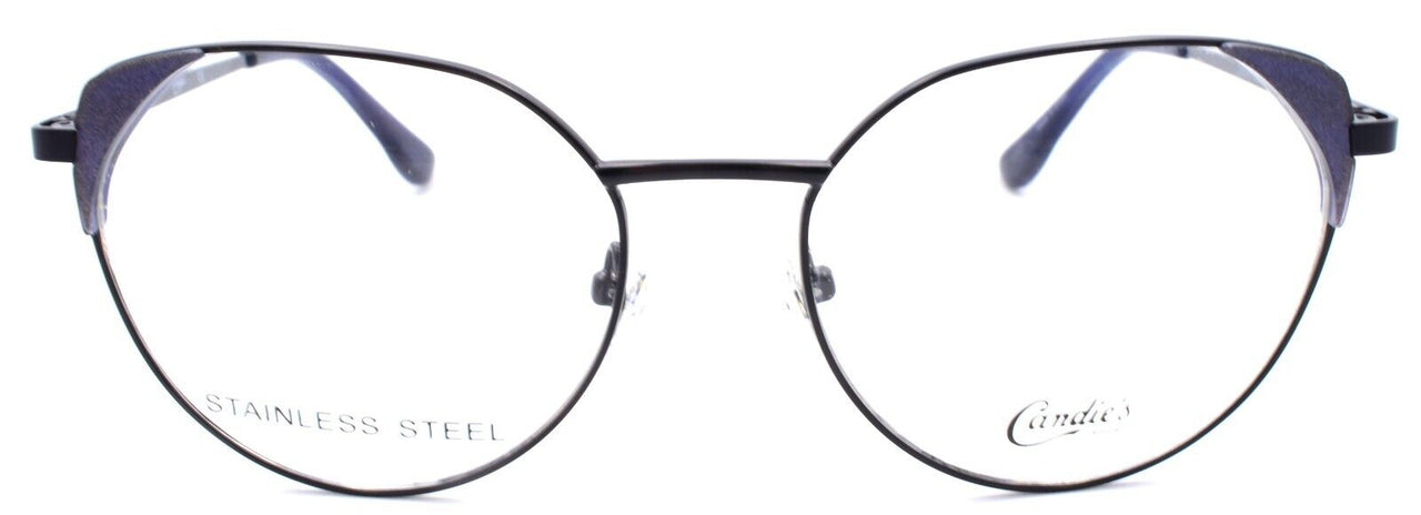 2-Candies CA0181 001 Women's Eyeglasses Frames 52-17-140 Shiny Black-889214119827-IKSpecs