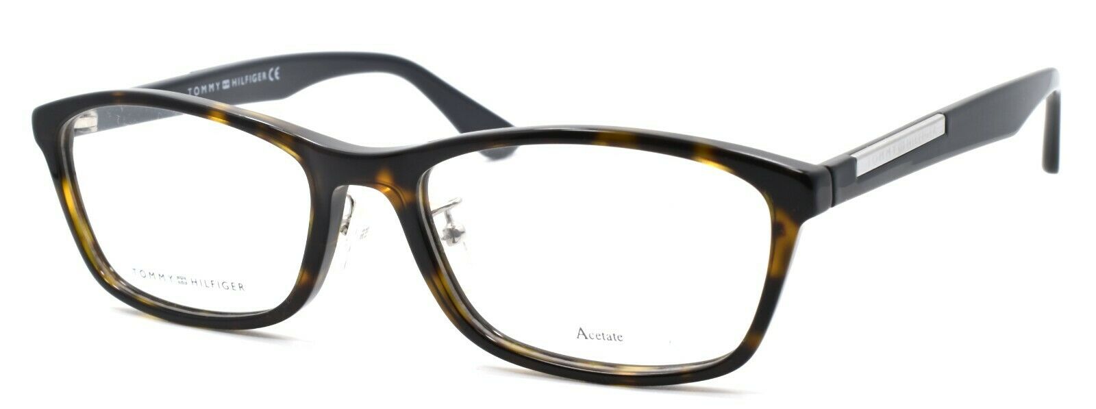 1-TOMMY HILFIGER TH 1580/F 086 Men's Eyeglasses Frames 56-19-145 Dark Havana +CASE-716736078298-IKSpecs