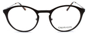 2-Calvin Klein C20112 201 Men's Eyeglasses Frames 47-20-150 Matte Dark Brown-883901127737-IKSpecs