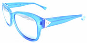 1-GUESS GF0259 90C Women's Sunglasses 56-16-135 Shiny Blue / Silver Mirrored Lens-664689821433-IKSpecs