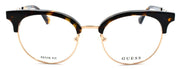 2-GUESS GU2744 052 Women's Eyeglasses Frames Petite 49-19-140 Dark Havana / Gold-889214111197-IKSpecs
