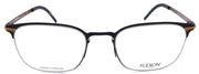 2-Flexon B2007 002 Men's Eyeglasses Black 50-19-145 Flexible Titanium-883900206716-IKSpecs