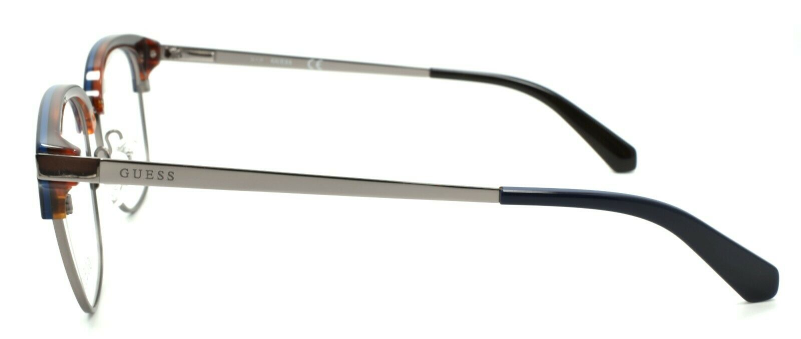 3-GUESS GU1955 092 Men's Eyeglasses Frames 51-20-145 Dark Blue / Gunmetal + CASE-664689974801-IKSpecs