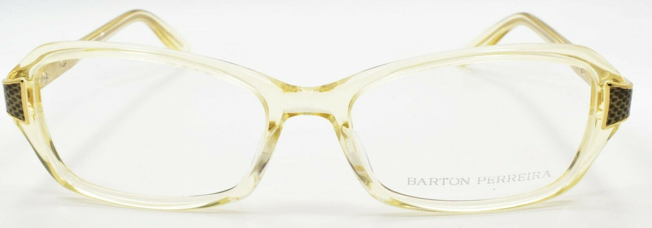 2-Barton Perreira Devereaux CHA/SAS Women's Eyeglasses Frames 53-17-135 Champagne-672263037989-IKSpecs