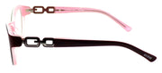 3-GUESS GU2405 RDPK Women's Plastic Eyeglasses Frames 51-15-135 Red / Pink + CASE-715583979949-IKSpecs