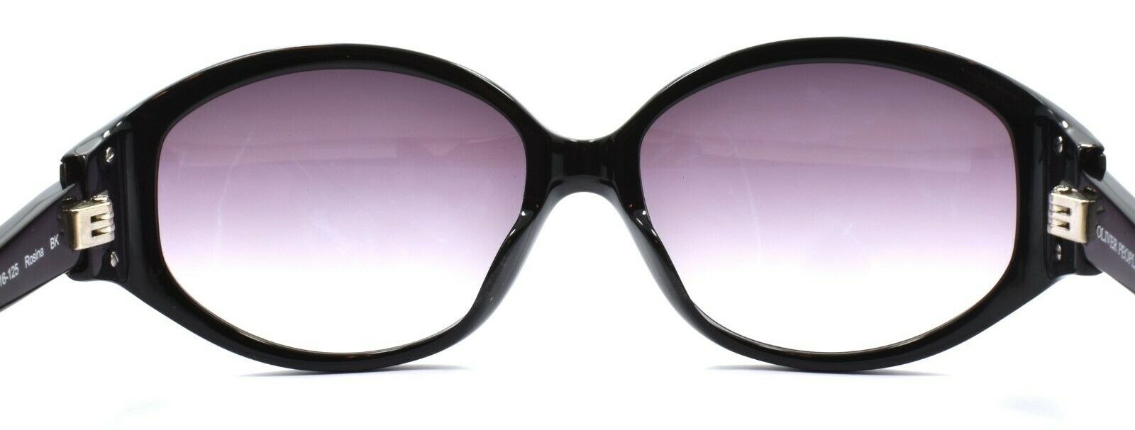 4-Oliver Peoples Rosina BK Women's Sunglasses Black / Smoke Gradient JAPAN-Does not apply-IKSpecs