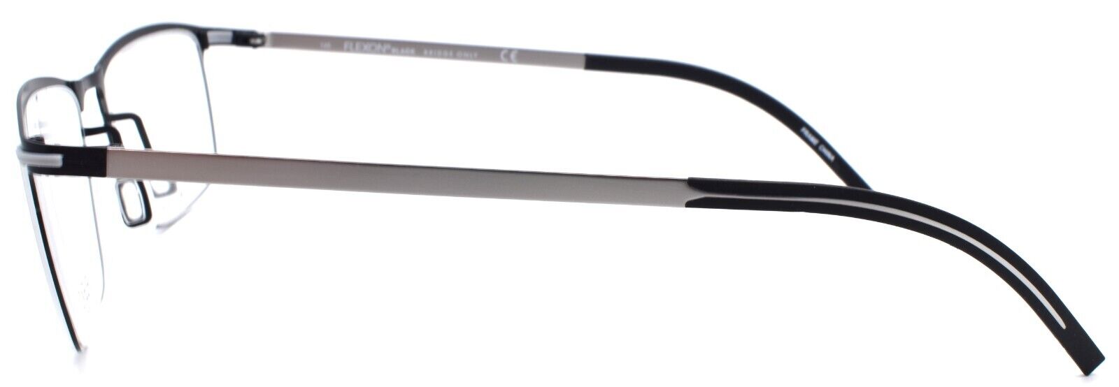 3-Flexon B2006 003 Men's Eyeglasses Black Palladium 52-20-145 Flexible Titanium-883900206594-IKSpecs