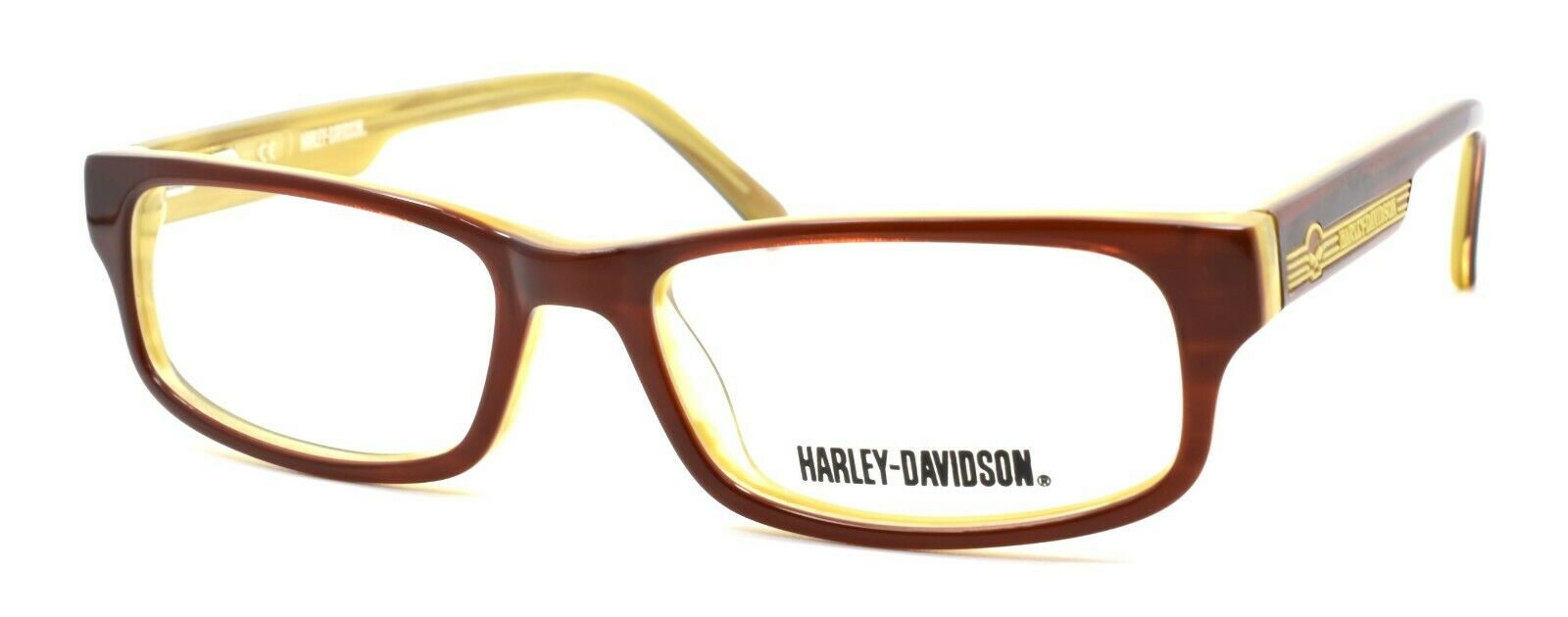 1-Harley Davidson HDT106 BRN Eyeglasses Frames SMALL 49-16-135 Brown-715583255845-IKSpecs