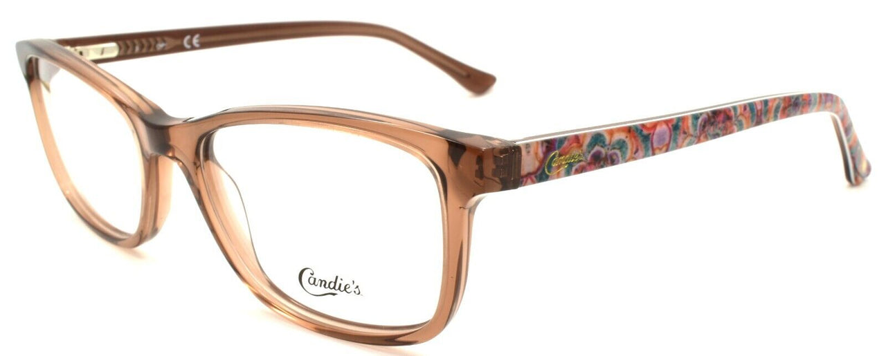 1-Candies CA0504 047 Women's Eyeglasses Frames 51-17-135 Light Brown-664689974092-IKSpecs