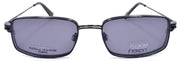 3-Flexon FLX 901 MAG 001 Men's Eyeglasses Black 52-18-140 + Clip On Sunglasses-750666972516-IKSpecs