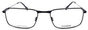 2-Flexon E1123 001 Men's Eyeglasses Frames Black 53-19-145 Flexible Titanium-883900206556-IKSpecs