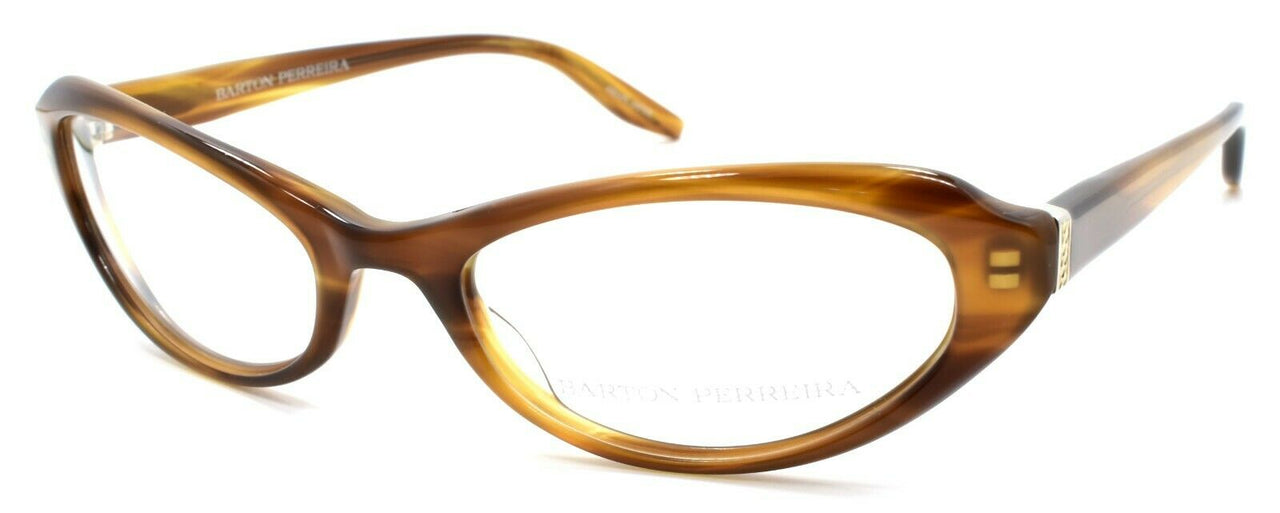 1-Barton Perreira Lolita Women's Glasses Frames Cat Eye 52-18-133 Umber Tortoise-672263038771-IKSpecs