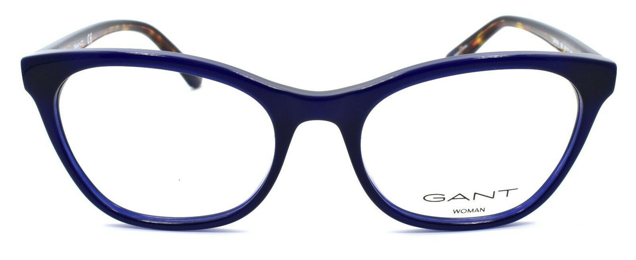 2-GANT GA4084 090 Women's Eyeglasses Frames Cat Eye 53-18-140 Blue-664689951628-IKSpecs