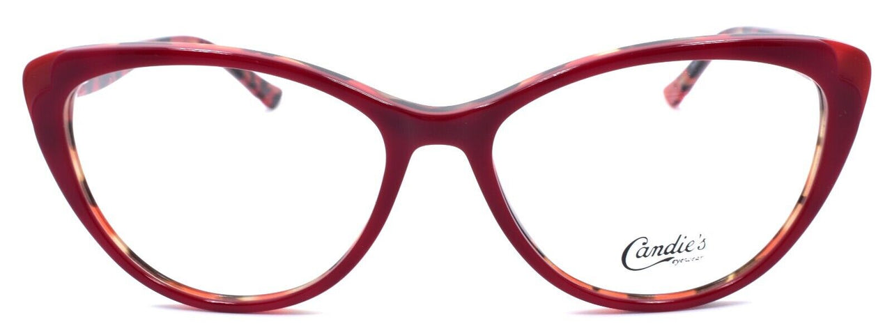 2-Candies CA0189 066 Women's Eyeglasses Frames 53-15-140 Shiny Red-889214172778-IKSpecs