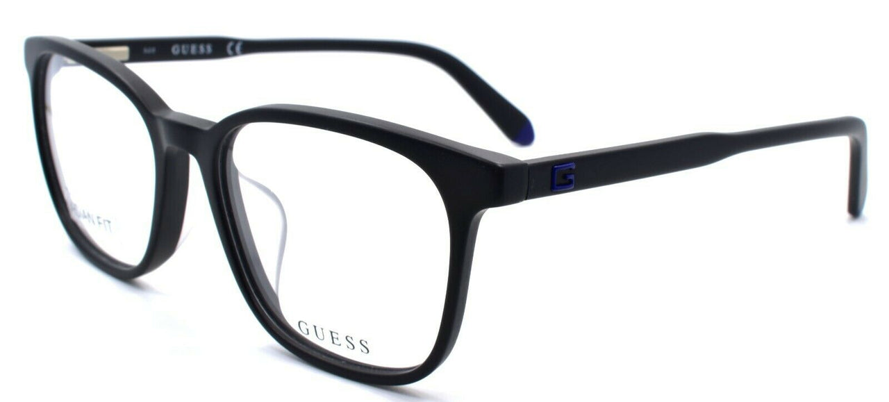 1-GUESS GU1974-F 002 Men's Eyeglasses Frames Asian Fit 53-17-145 Matte Black-889214079039-IKSpecs