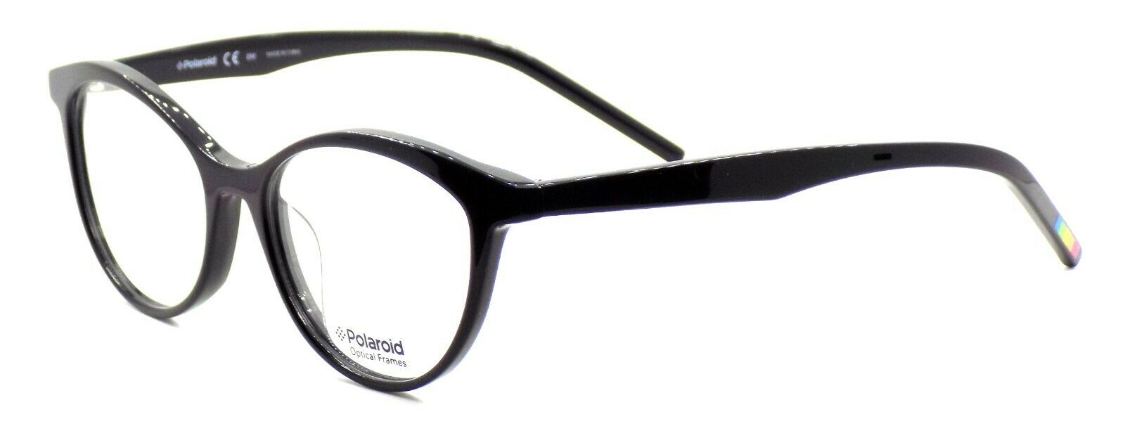 1-Polaroid Core PLD D303 807 Women's Eyeglasses Frames Cat-eye 51-17-145 Black-827886328710-IKSpecs