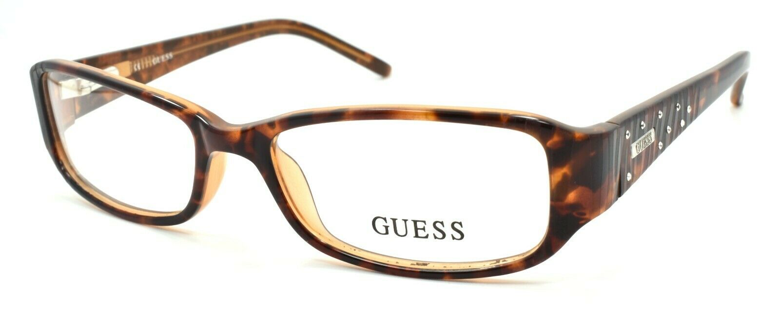1-GUESS GU1564 TO Women's Eyeglasses Frames 52-16-135 Tortoise w/ Crystals + CASE-715583136991-IKSpecs