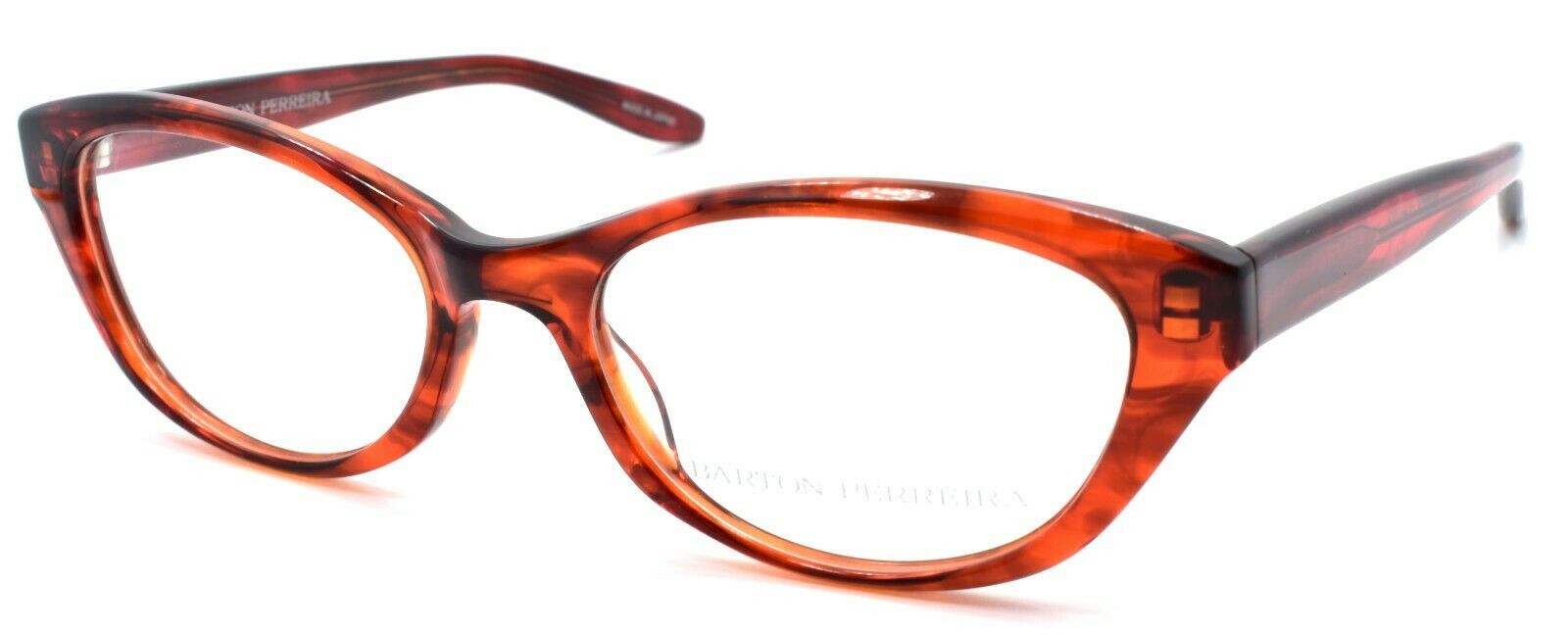 1-Barton Perreira Sofia PIN Women's Eyeglasses Frames Cat Eye 50-18-135 Pinot Red-672263039570-IKSpecs
