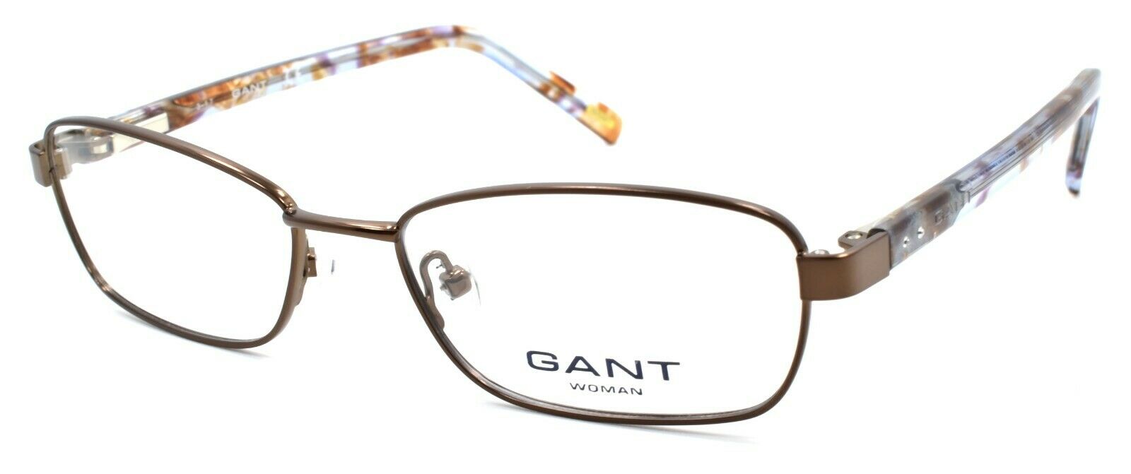 1-GANT GW Sierra SBRN Women's Eyeglasses Frames 51-16-135 Satin Brown-715583395329-IKSpecs