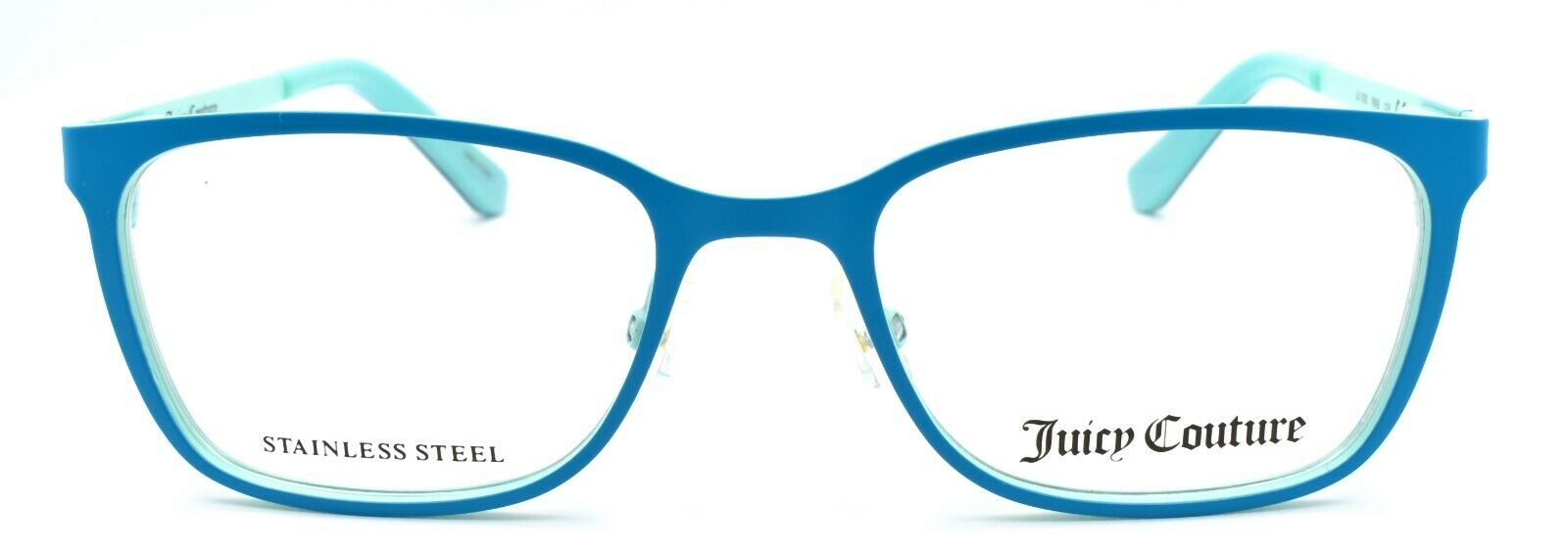 2-Juicy Couture JU930 RNB Girls Eyeglasses Frames 45-16-125 Blue / Green-762753960764-IKSpecs