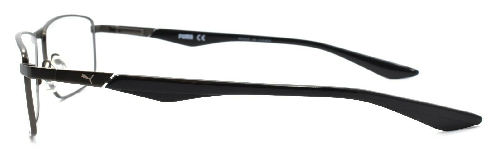 3-PUMA PU0065O 003 Men's Eyeglasses Frames 54-16-140 Ruthenium / Grey + CASE-889652028255-IKSpecs
