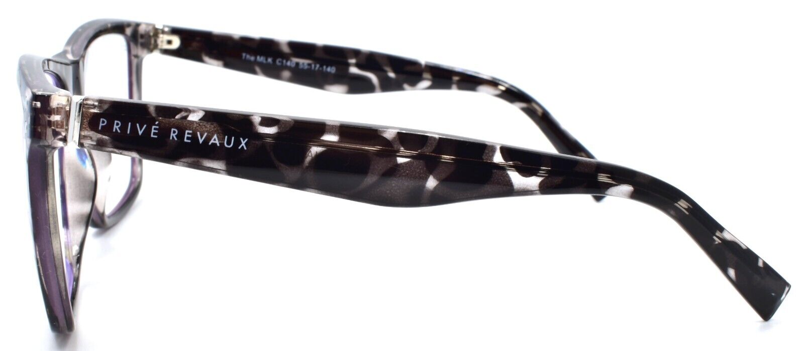 3-Prive Revaux The MLK C140 Eyeglasses Blue Light Blocking RX-ready Dark Tortoise-818893027406-IKSpecs