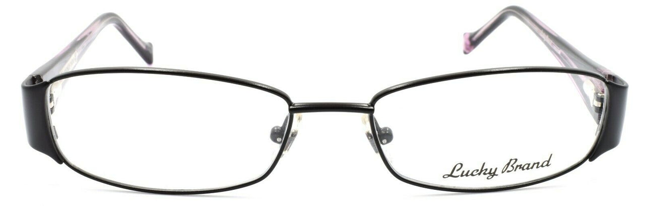 2-LUCKY BRAND Penny Women's Eyeglasses Frames 51-16-135 Black + CASE-751286137705-IKSpecs