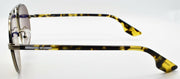 3-McQ Alexander McQueen MQ0096S 004 Unisex Sunglasses Ruthenium Havana / Mirrored-889652089843-IKSpecs