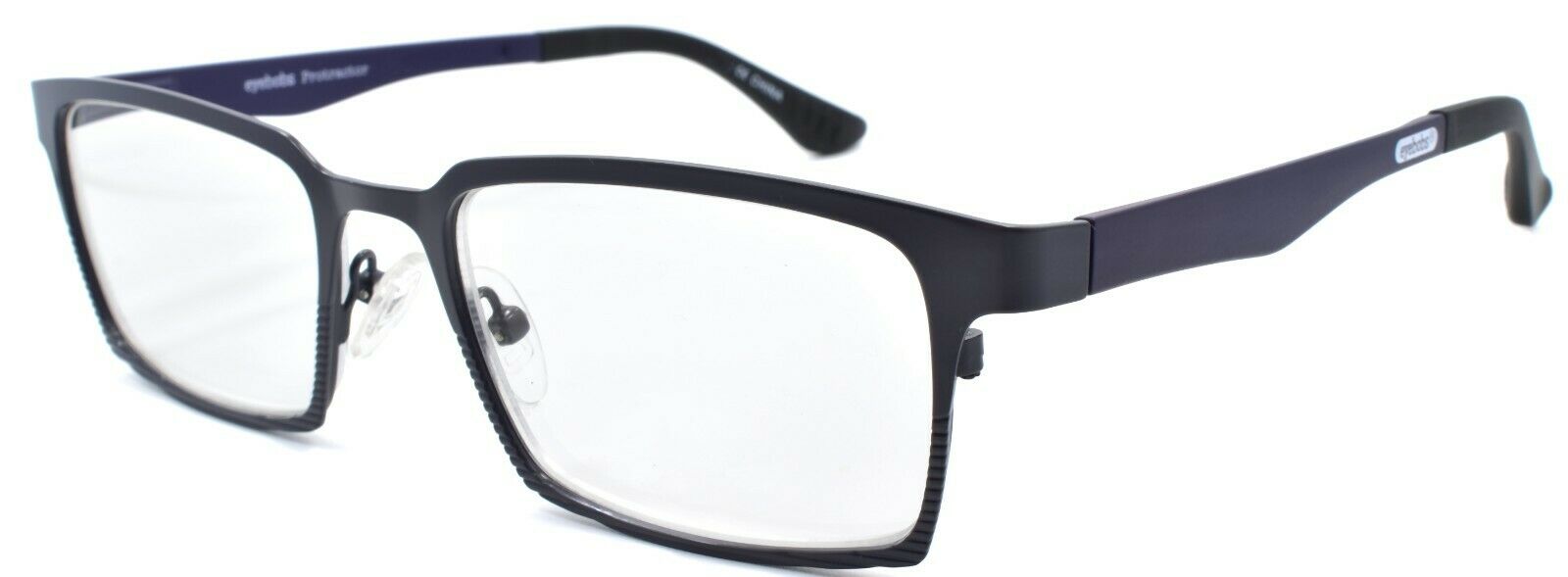1-Eyebobs Protractor 905 02 Reading Glasses Gunmetal / Blue +2.00-842446045074-IKSpecs