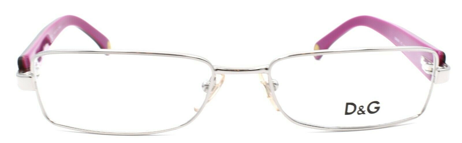 2-Dolce & Gabbana D&G 5065 370 Women's Eyeglasses 51-16-135 Silver / Havana-Does not apply-IKSpecs