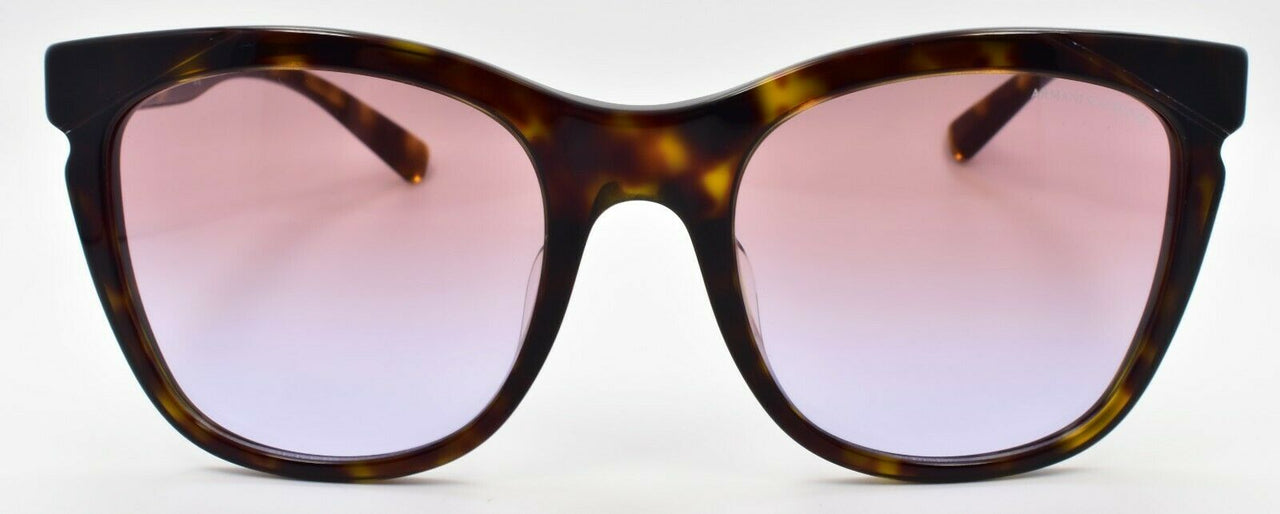 2-Armani Exchange AX4109SF 82832F Women's Sunglasses Havana / Violet Gradient-8056597426442-IKSpecs