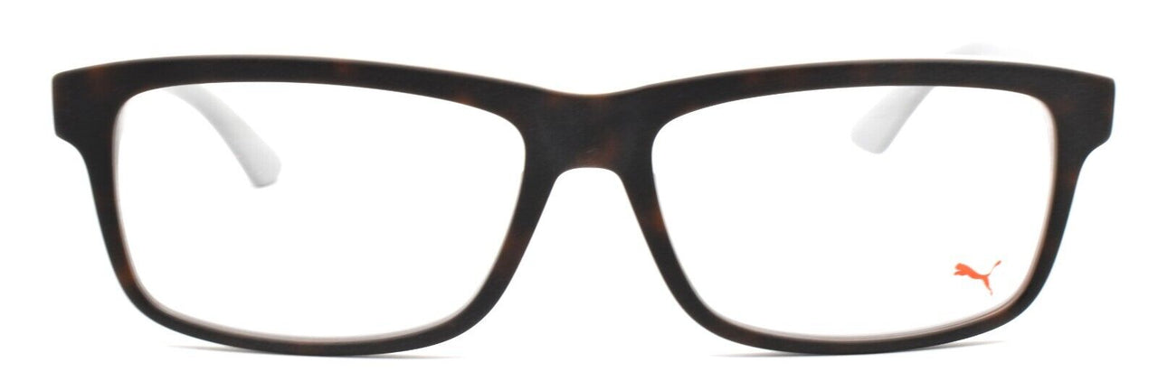 2-PUMA PU0053OA 003 Men's Eyeglasses Frames 55-16-145 Havana-889652016269-IKSpecs