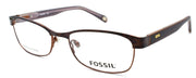 1-Fossil Libby 0DC7 Women's Eyeglasses Frames 52-17-135 Demi Brown-716737385753-IKSpecs