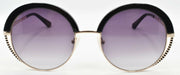 2-GUESS GU7621 01B Women's Sunglasses 54-20-140 Black & Gold / Gradient Smoke-889214046000-IKSpecs