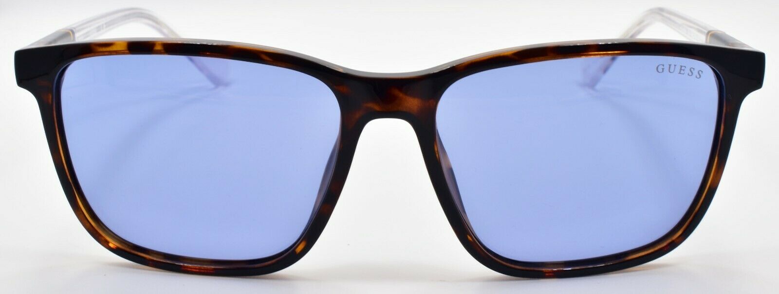 1-GUESS GU6944 52V Men's Sunglasses 56-16-145 Dark Havana / Blue-889214044846-IKSpecs
