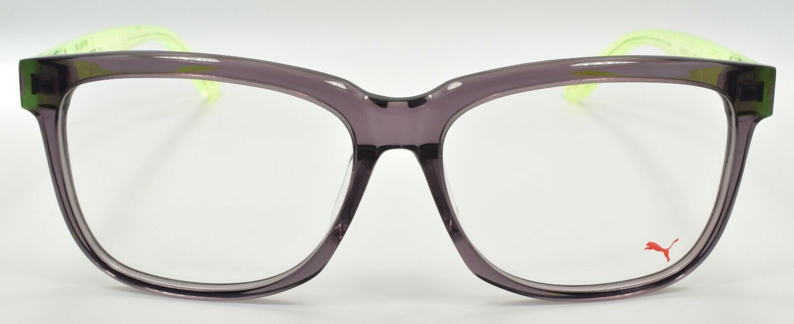 2-PUMA PU0051OA 003 Unisex Eyeglasses Frames 56-15-140 Gray / Yellow-889652015934-IKSpecs