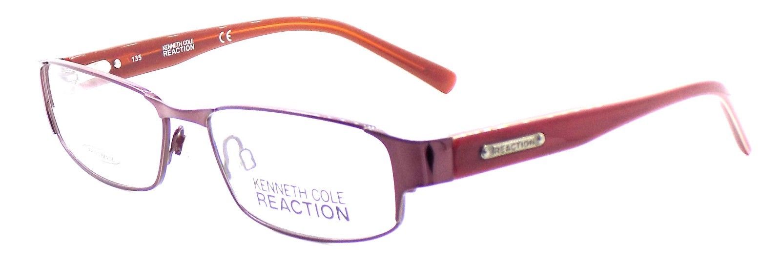 1-Kenneth Cole REACTION KC716 081 Women's Eyeglasses 53-15-135 Shiny Violet + CASE-726773169163-IKSpecs