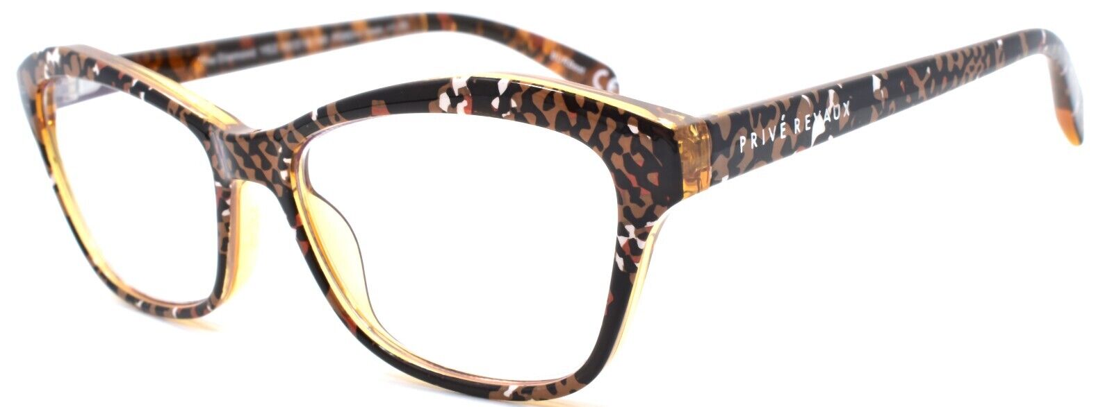 2-2 Pack Prive Revaux Diamond Blue Light Blocking Readers +3.00 Tan Snake / Camel-840219211633-IKSpecs