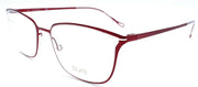 1-Airlock 5003 604 Women's Eyeglasses Frames Titanium 53-18-140 Burgundy-886895451406-IKSpecs