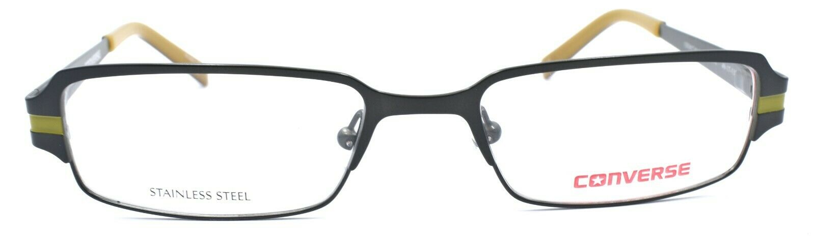 2-CONVERSE I Don't Know Kids Eyeglasses Frames 49-17-135 Olive Green + CASE-751286227031-IKSpecs