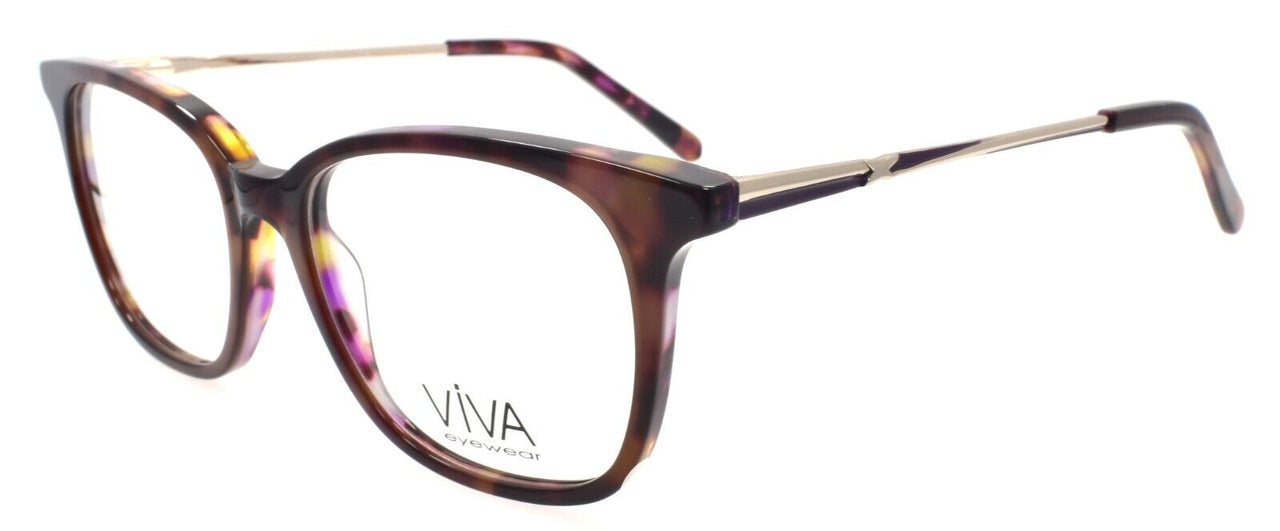 Viva by Marcolin VV4522 083 Women's Eyeglasses Frames 51-16-140 Brown / Violet