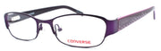 1-CONVERSE K006 Kids Girls Eyeglasses Frames 49-17-135 Purple + CASE-751286247411-IKSpecs