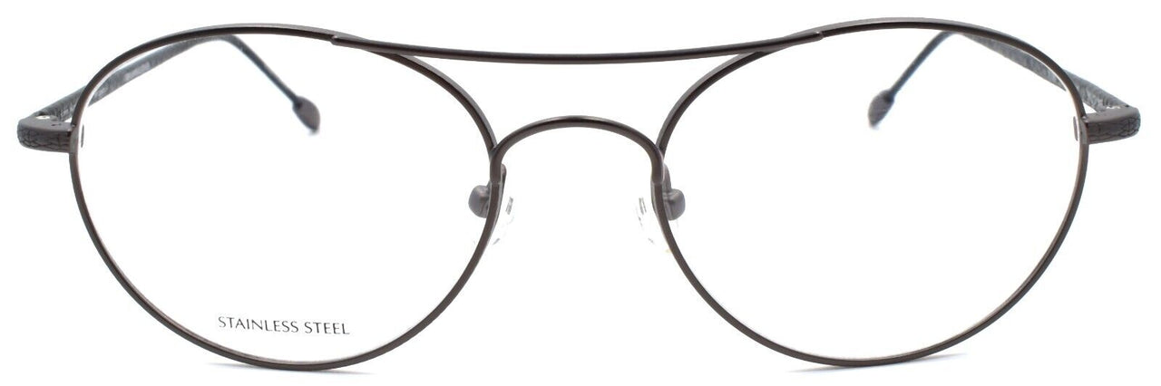 2-John Varvatos V158 Men's Eyeglasses Aviator 51-19-145 Gunmetal Japan-751286297980-IKSpecs