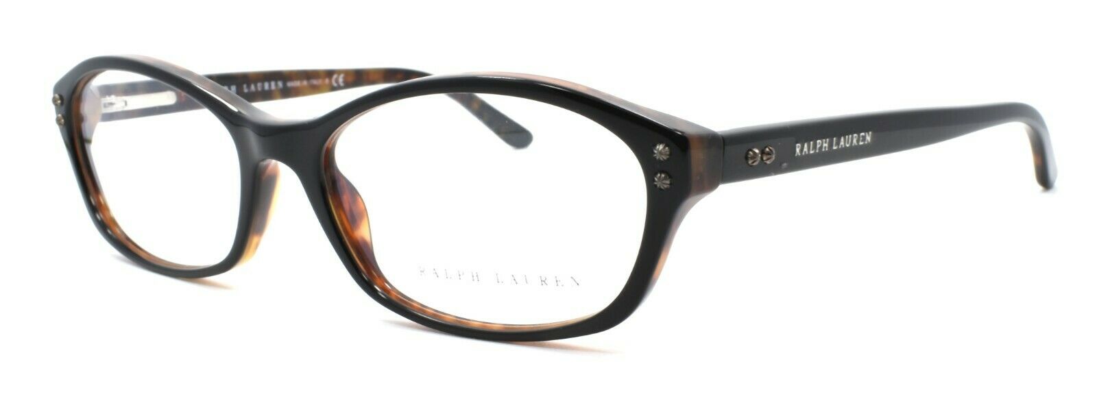 1-Ralph Lauren RL6091 5260 Women's Eyeglasses Frames 53-16-135 Black / Havana-713132447994-IKSpecs