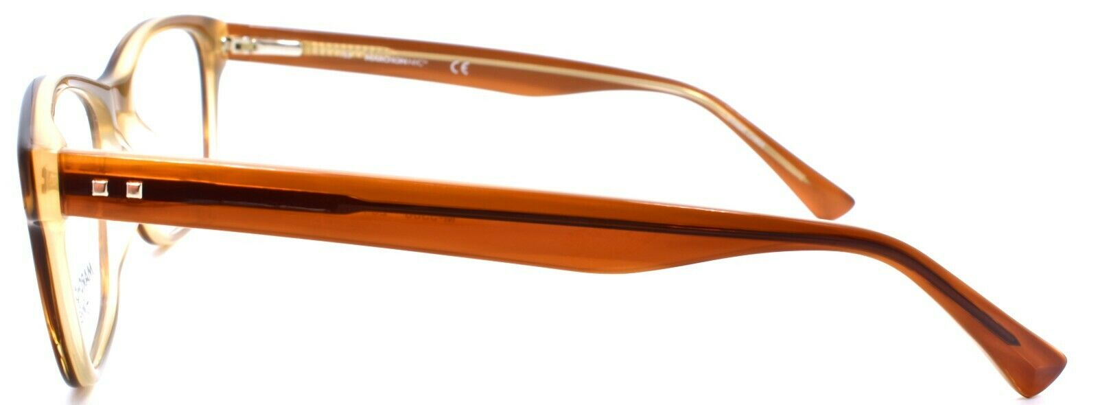 3-Marchon M5500 234 Women's Eyeglasses Frames 53-16-135 Brown Horn-886895404839-IKSpecs
