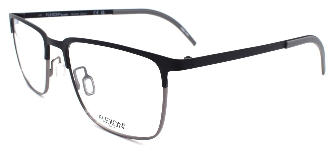 1-Flexon B2034 002 Men's Eyeglasses Matte Black 54-18-145 Flexible Titanium-883900208178-IKSpecs