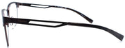 3-Nautica N7287 005 Men's Eyeglasses Frames 58-19-145 Matte Black-688940459296-IKSpecs