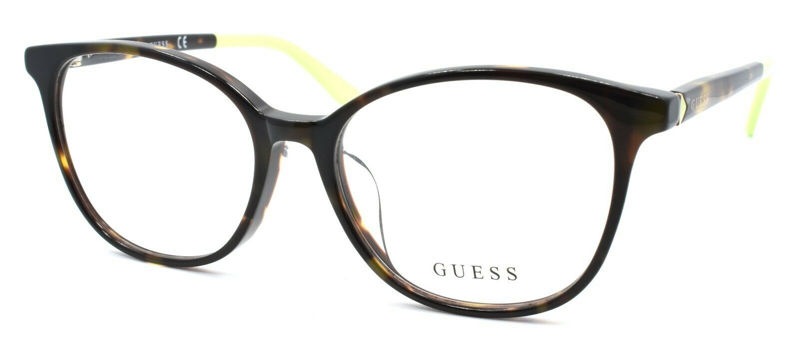 1-GUESS GU2698-F 056 Women's Eyeglasses Frames Cat Eye Asian Fit 53-16-140 Havana-889214022196-IKSpecs