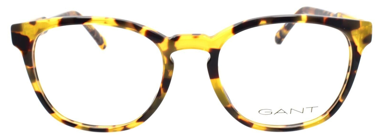 GANT GA3255 053 Men's Eyeglasses Frames Round 51-19-145 Blonde Havana