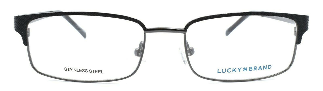 2-LUCKY BRAND D801 Eyeglasses Frames SMALL 49-16-130 Black + CASE-751286282399-IKSpecs